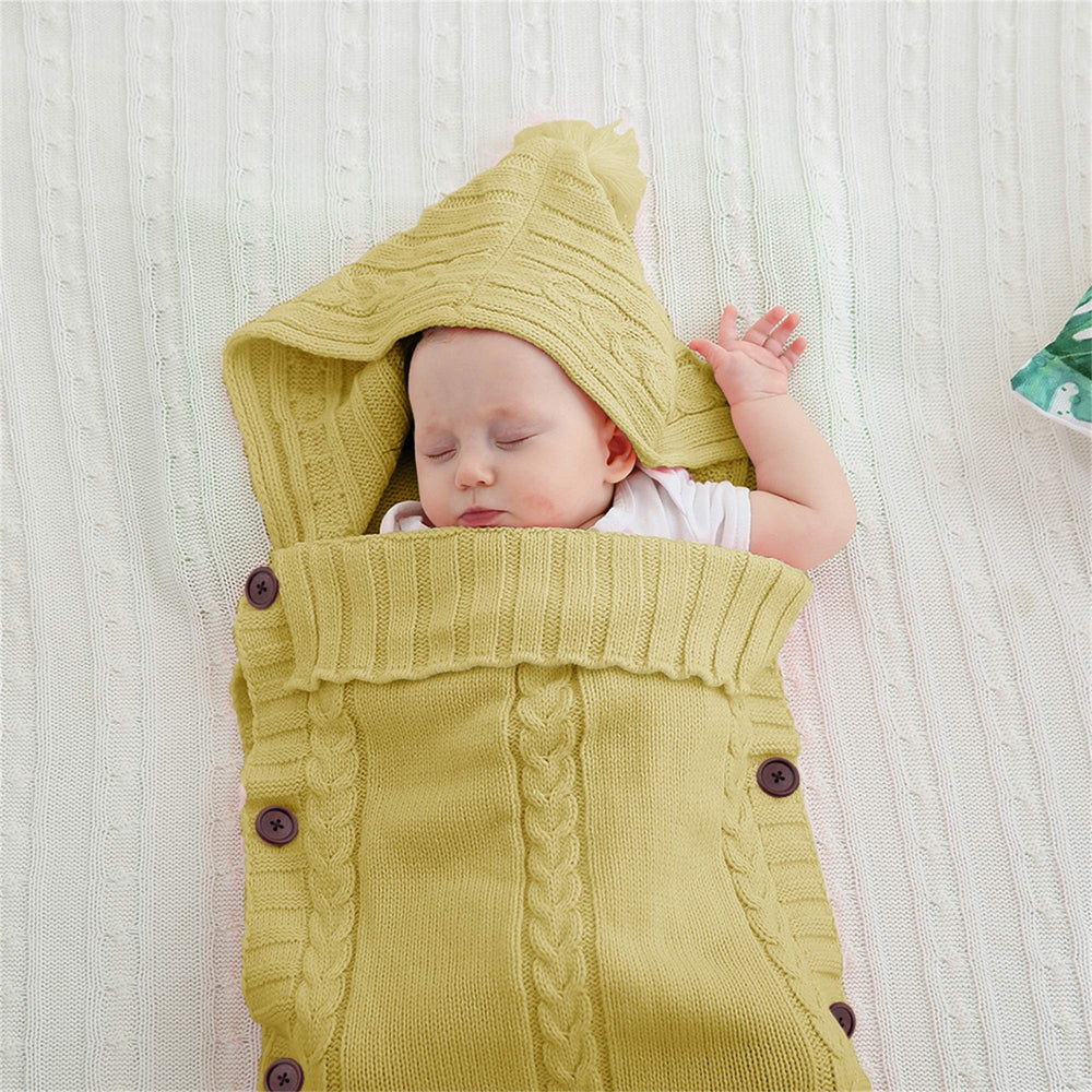 XMWEALTHY knit fabric close-up reveals soft, breathable texture for baby comfort.