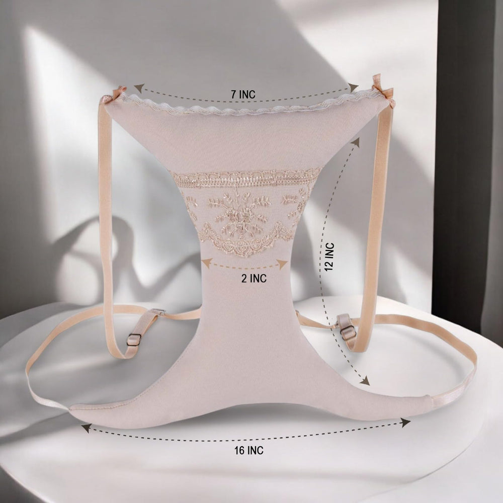 XORIA cotton cover close-up highlighting breathable, hypoallergenic fabric for sensitive skin