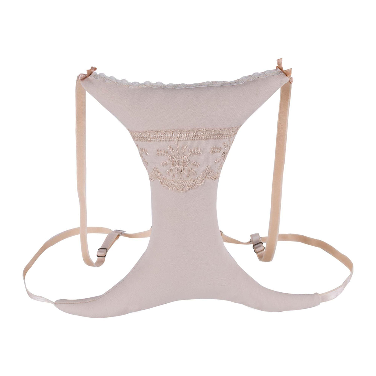 XORIA breast pillow designed for side sleepers showing gentle chest support for comfortable nightly positioning