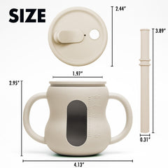 XPECIAL 2-pack in pink and beige for versatile feeding transitions.