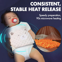 XSPECIAL microwave-ready heat pad offers 90 second warm relief