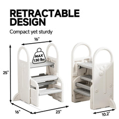 XPECIAL non-slip step surface pattern prevents slipping during daily routines
