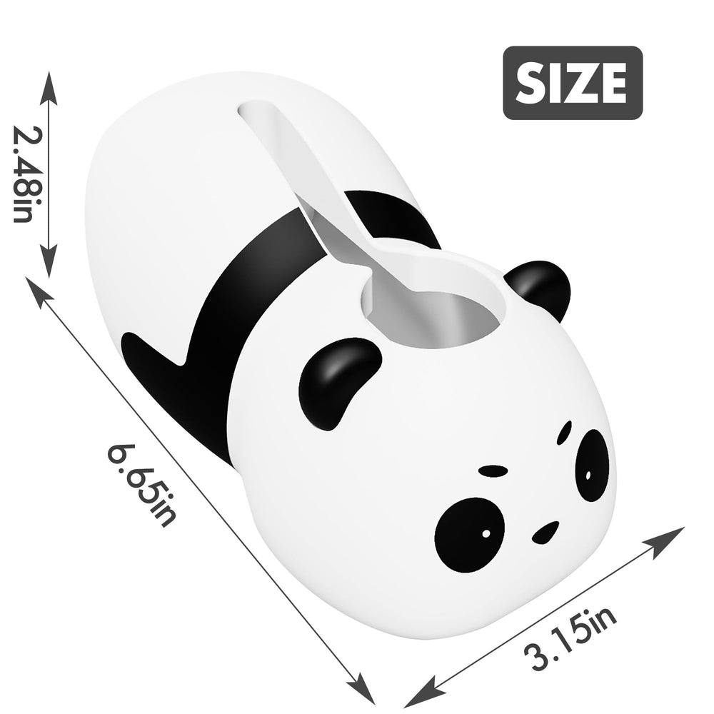 XPECIAL Panda faucet cover side view highlights universal fit and non-slip base