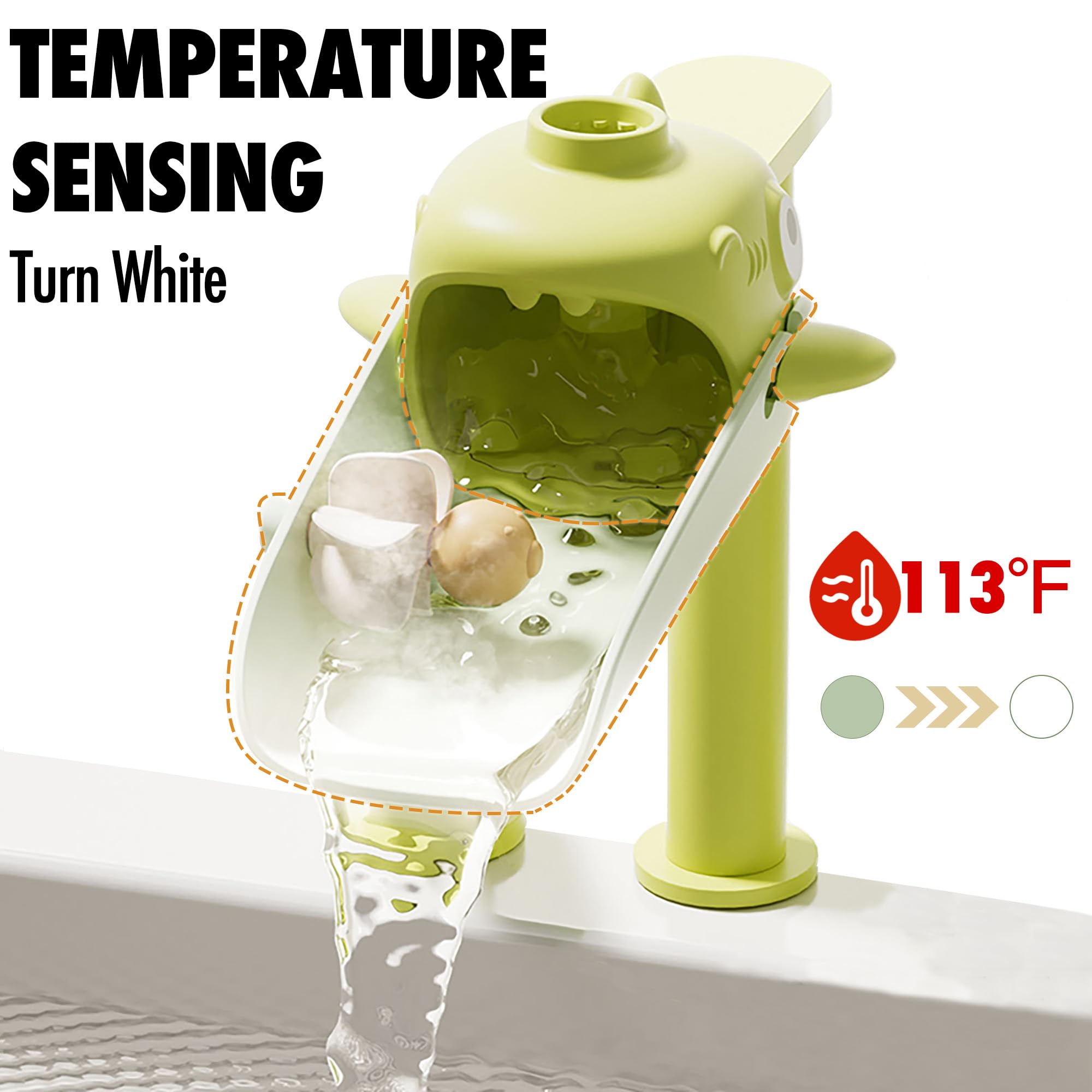 XPECIAL temperature-sensing 45c highlights safe water moments for kids.