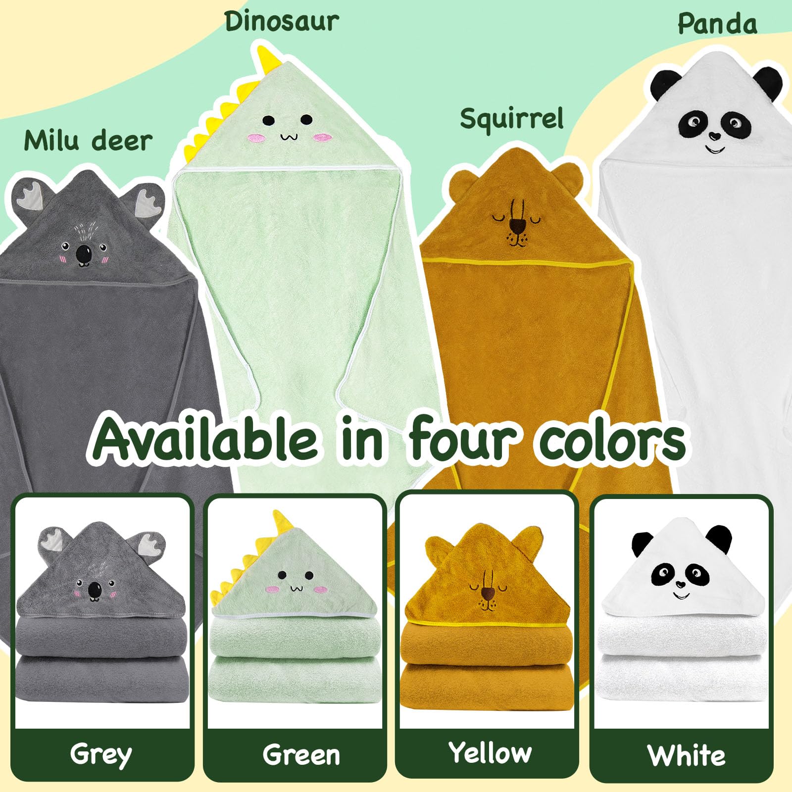 Xpertwarm multi-use baby towels ideal for bath, pool, or cuddly post-nap time.