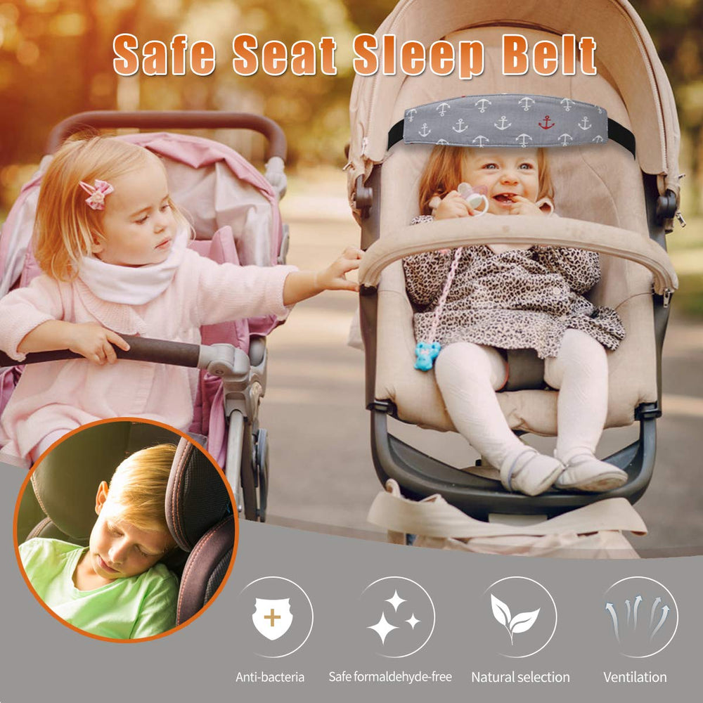 Xthuge universal-fit head support fits most seats for flexible travel