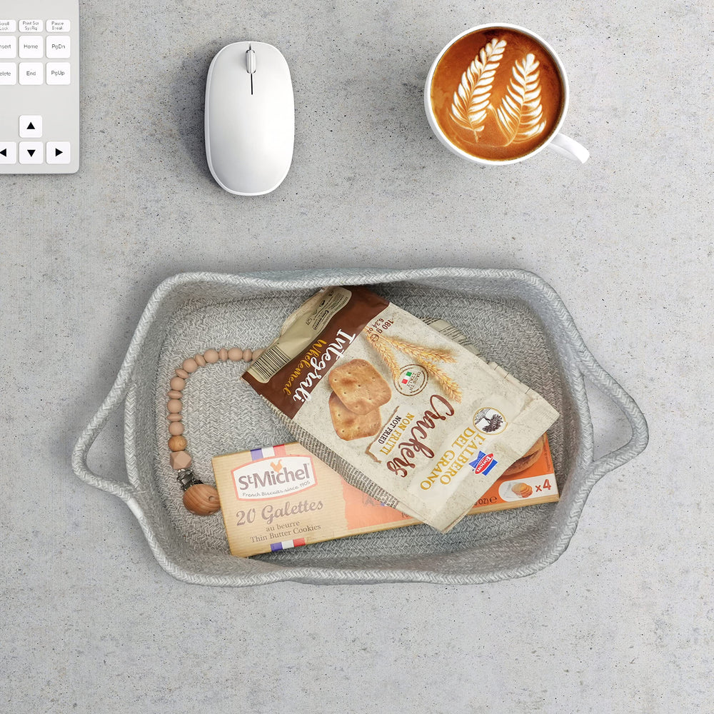 XUANGUO baby nursery storage basket keeps toys and essentials within easy reach.