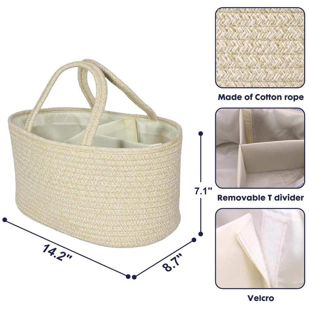 XUANGUO portable diaper organizer with sturdy handles for on-the-go use