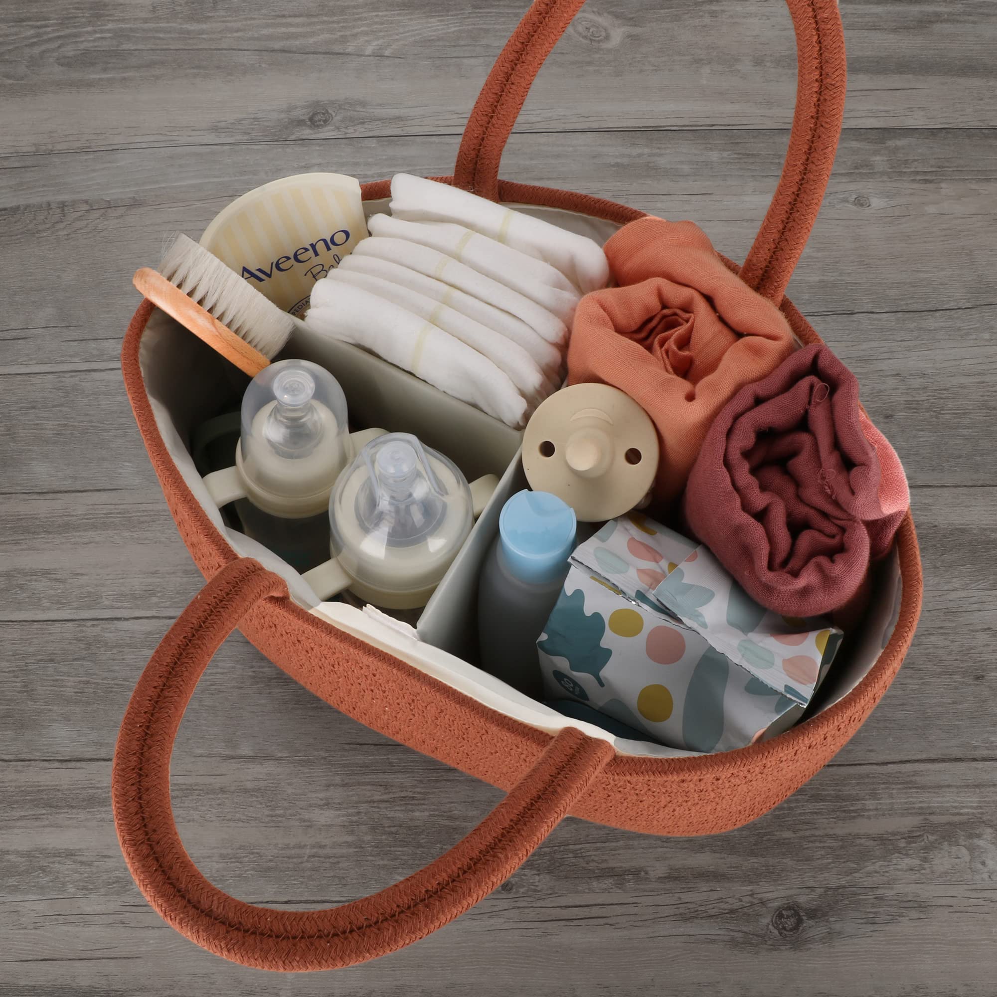 XUANGUO baby shower gift basket idea presenting practical storage for new parents.