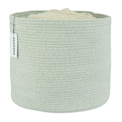 XUANGUO cotton rope basket 16x14 nursery-bin keeps baby essentials organized
