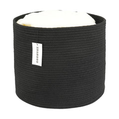 XUANGUO cotton rope basket round 16x14 ideal nursery storage.