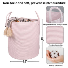 XUANGUO rope basket handles closeup highlighting sturdy transport design