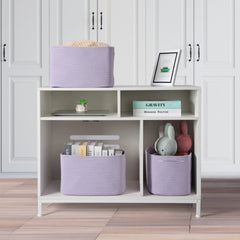 XUANGUO foldable basket saves space when not in use.
