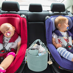 XUANGUO diaper caddy with sturdy handles for simple transport