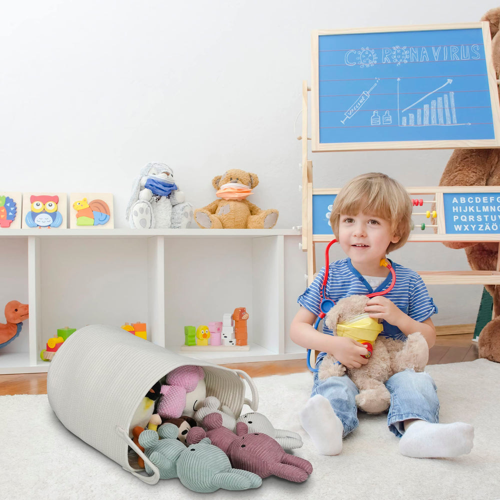 XUANGUO foldable basket storage for compact spaces when not in use