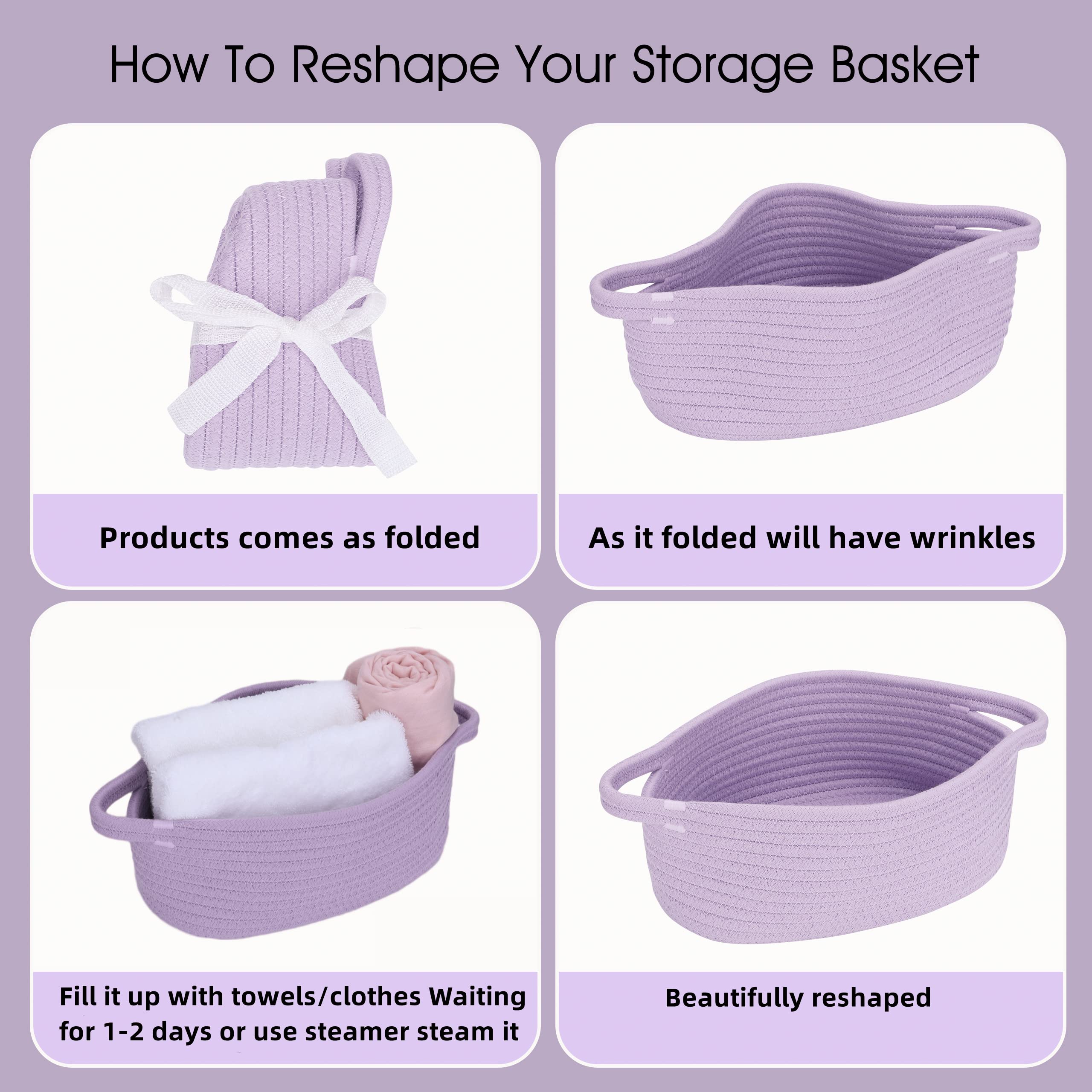 XUANGUO folded-basket wrinkles resolve to shape after use