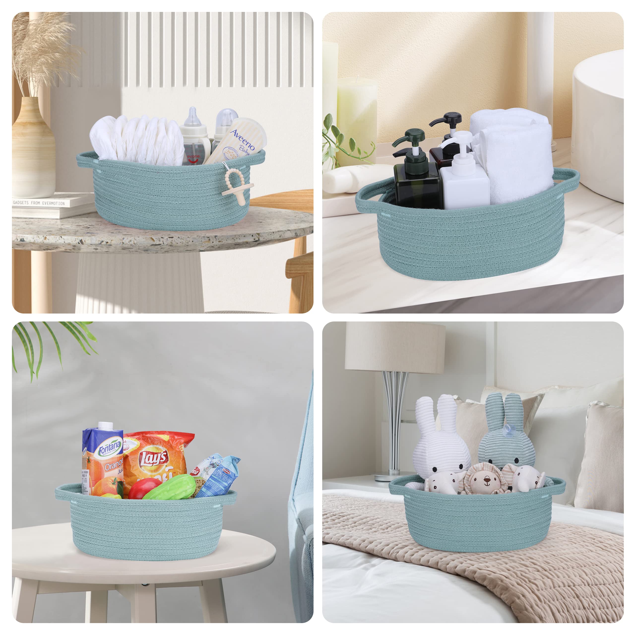 XUANGUO kids toy basket stores small items neatly.