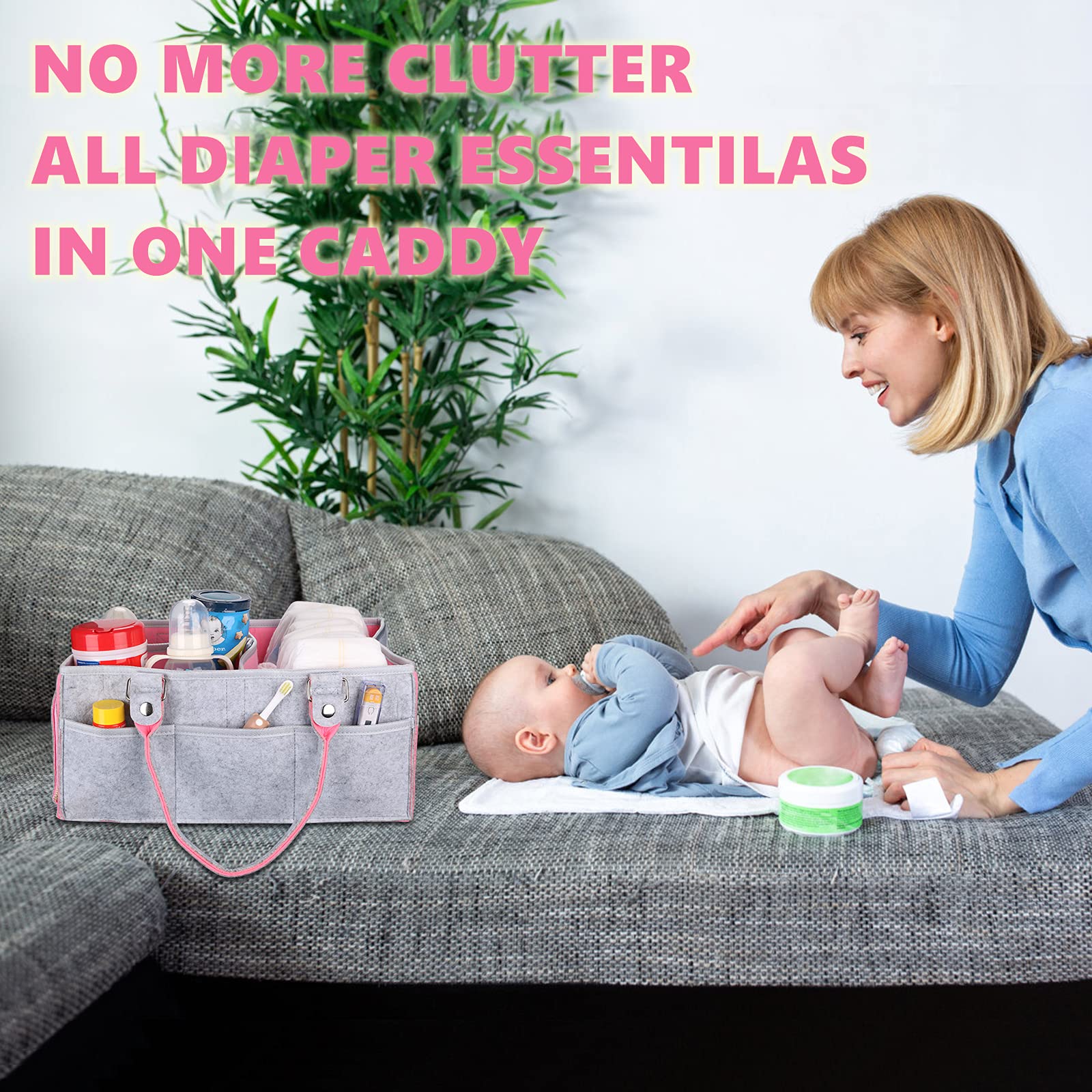 XUANGUO newborn organizer with removable inserts for versatile storage