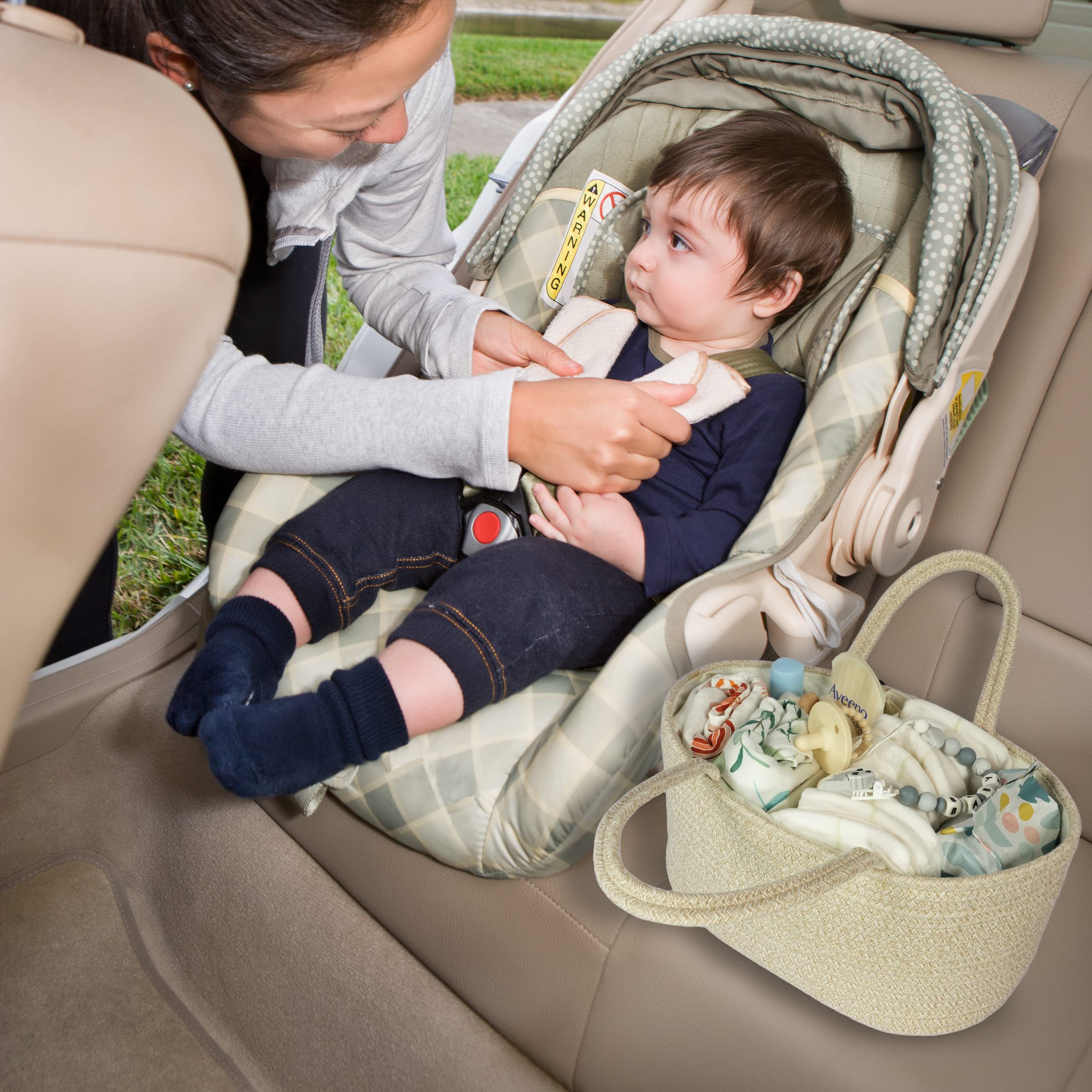 XUANGUO multiuse nursery caddy suitable as breast pumping station or organizer
