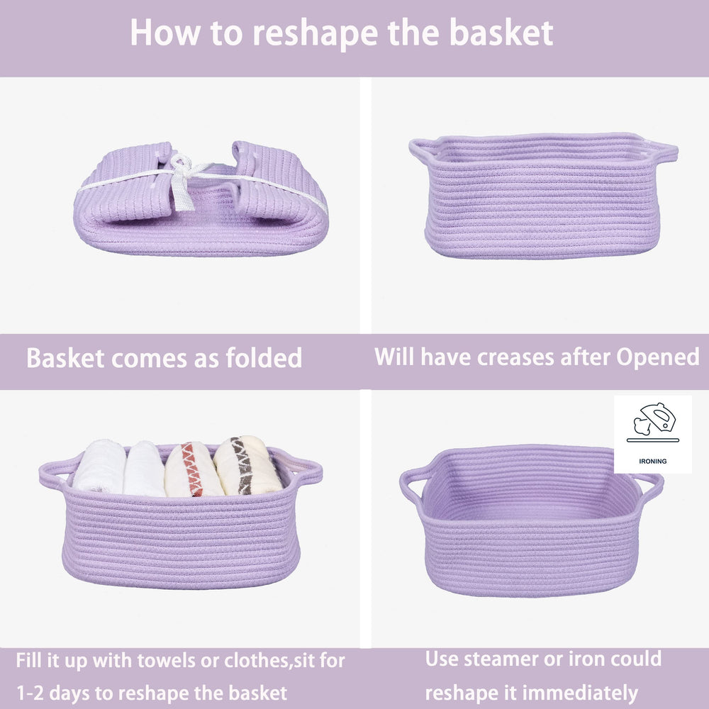 XUANGUO pet toy basket keeps play area tidy