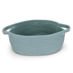 XUANGUO small woven basket with handle for toy organization.