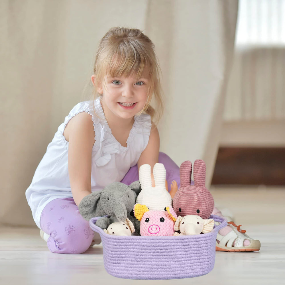 XUANGUO toy basket for baby toys and nursery storage