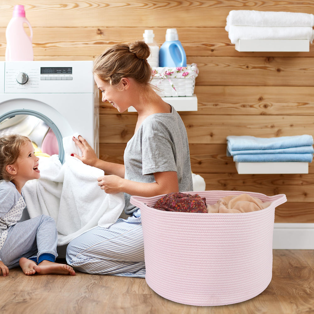 XUANGUO versatile storage basket made from non-toxic cotton rope