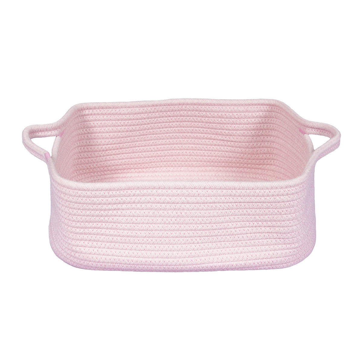 XUANGUO basket with handles on shelf for easy organization.