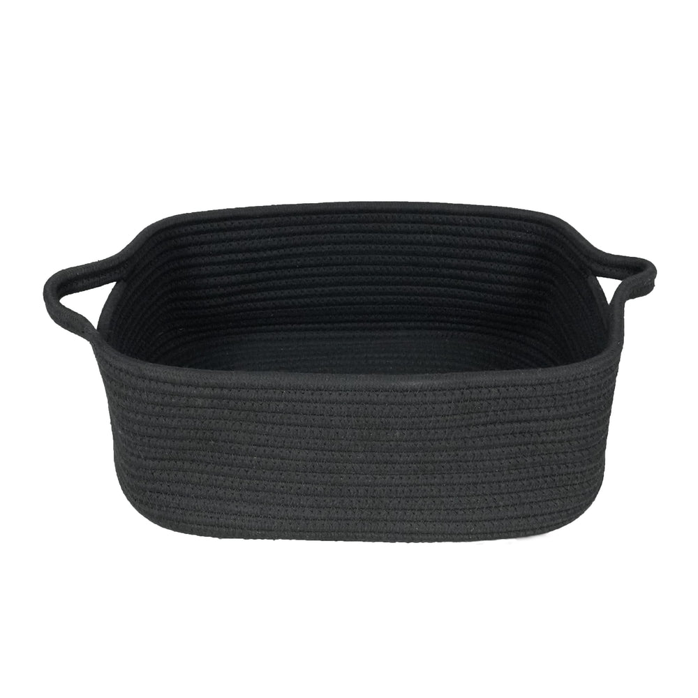 XUANGUO rope storage basket close-up shows durable cotton rope for everyday organization.