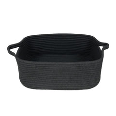 XUANGUO rope storage basket close-up shows durable cotton rope for everyday organization.