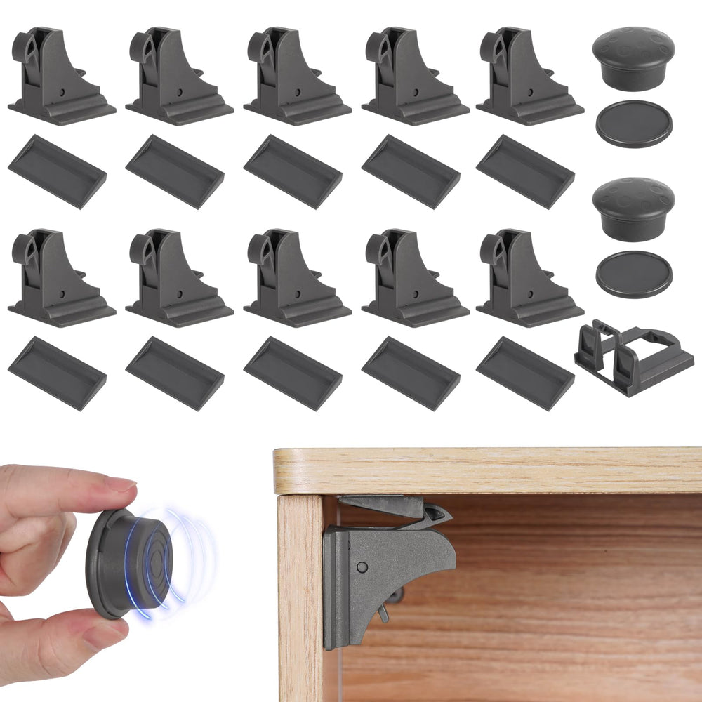 Xuanxi Star cabinet lock installation: easy no-drill setup for quick childproofing.