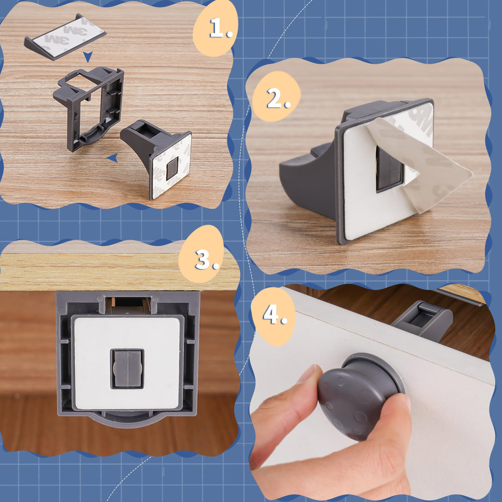 Xuanxi Star magnetic keys design: simple access with hidden locking system.