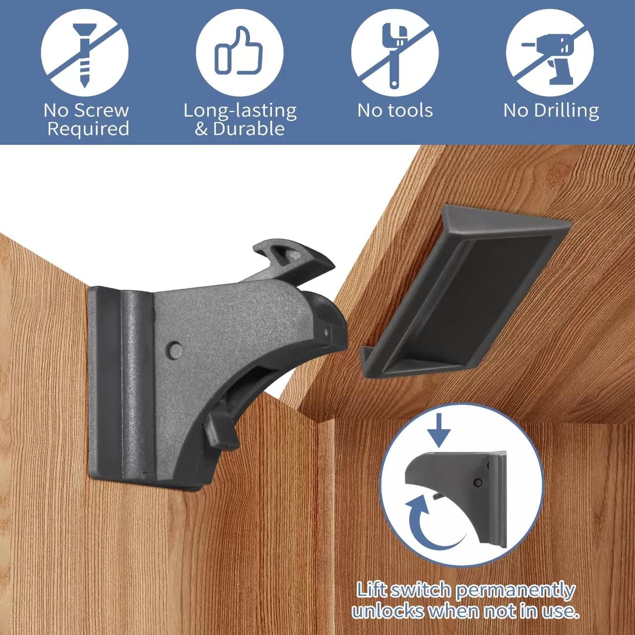 Xuanxi Star strong magnetic lock: secure on up to 1.38-inch doors.
