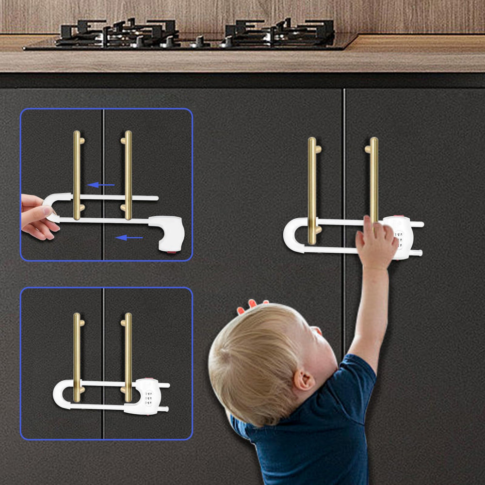 Xuanxi Star ABS locks with smooth edges protect little fingers.