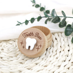 Xunboo Tooth Fairy Box close-up 3D tooth design appealing to kids