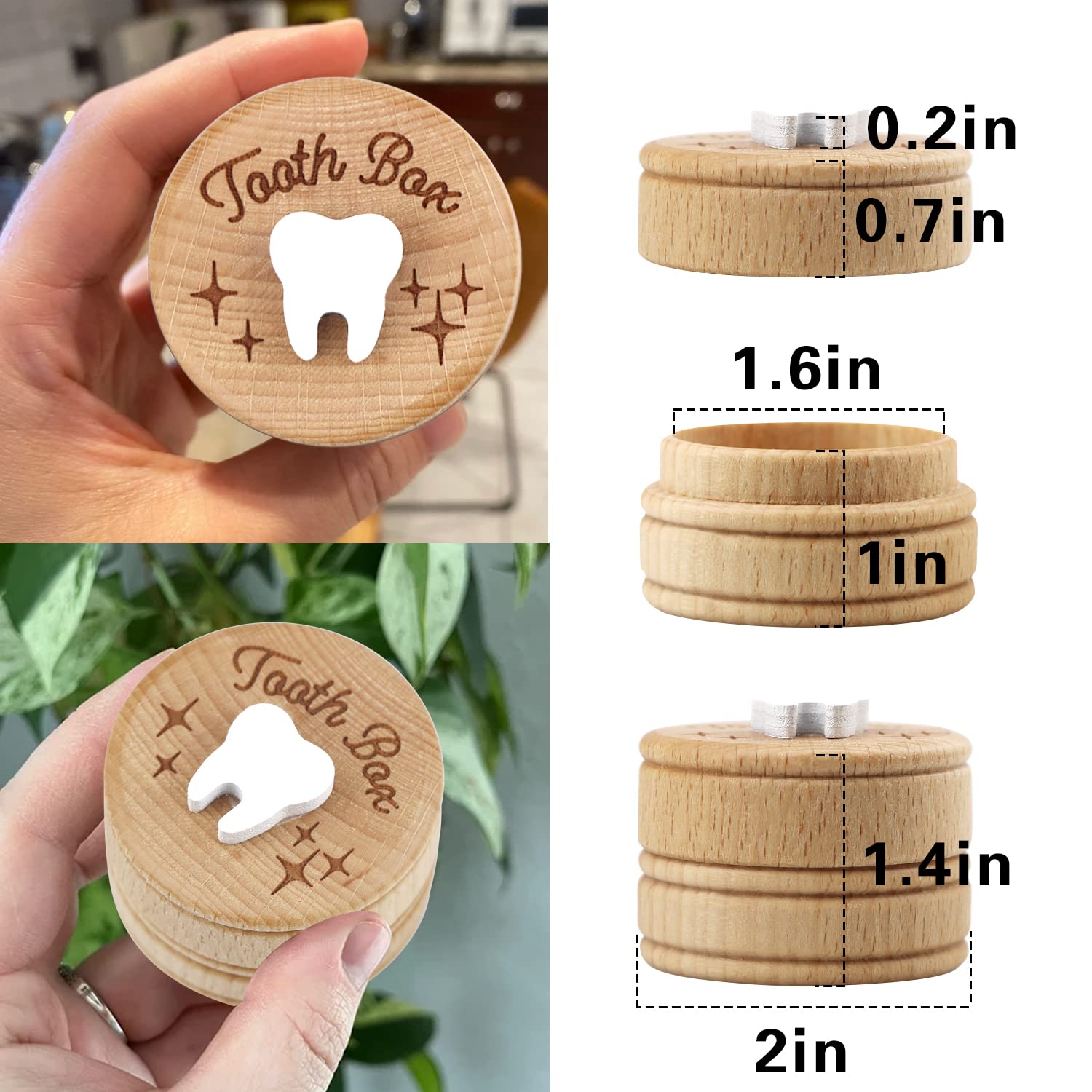Xunboo Tooth Fairy Box packaging demonstrating gift-ready presentation