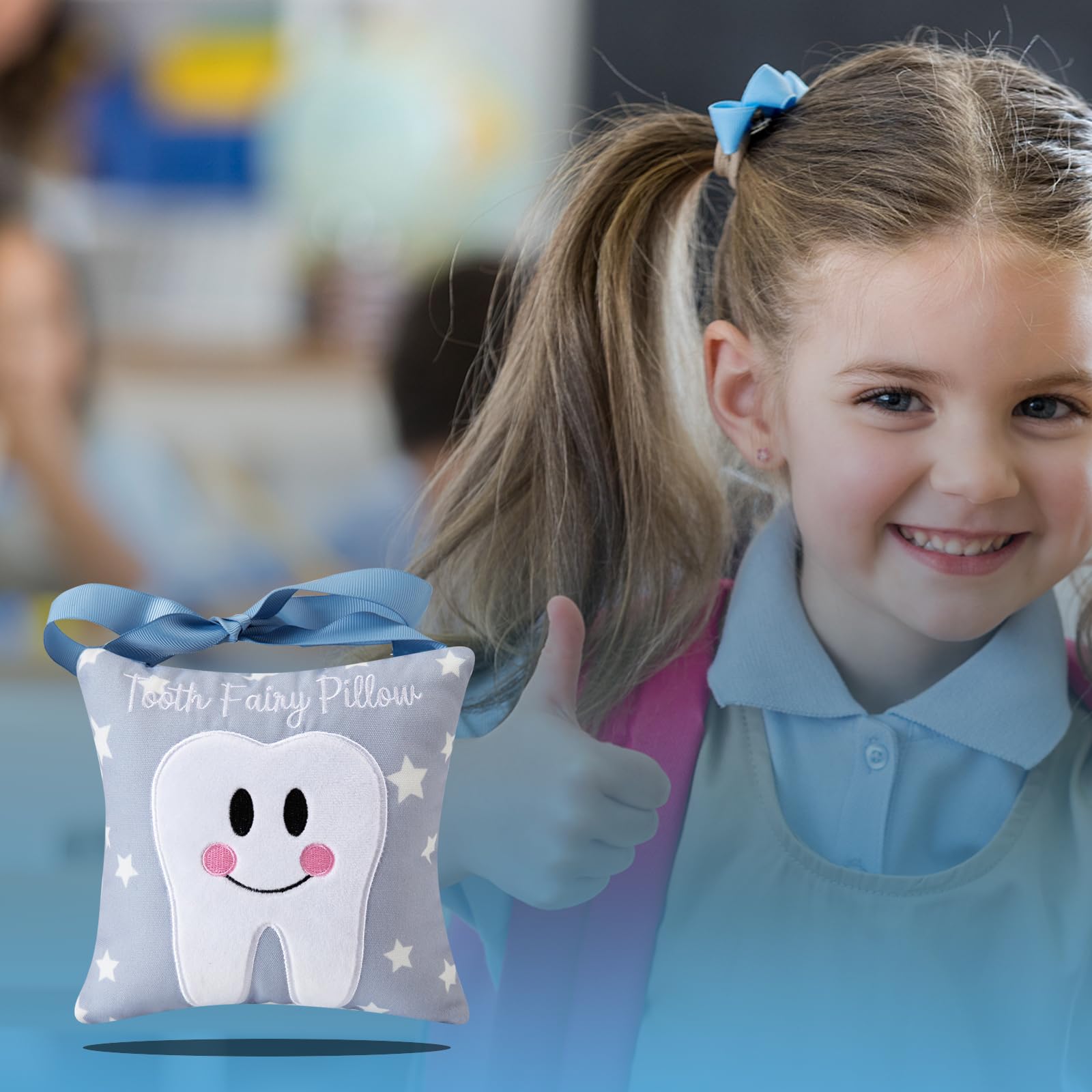 Xunboo Bedside hanging setup for easy tooth fairy access