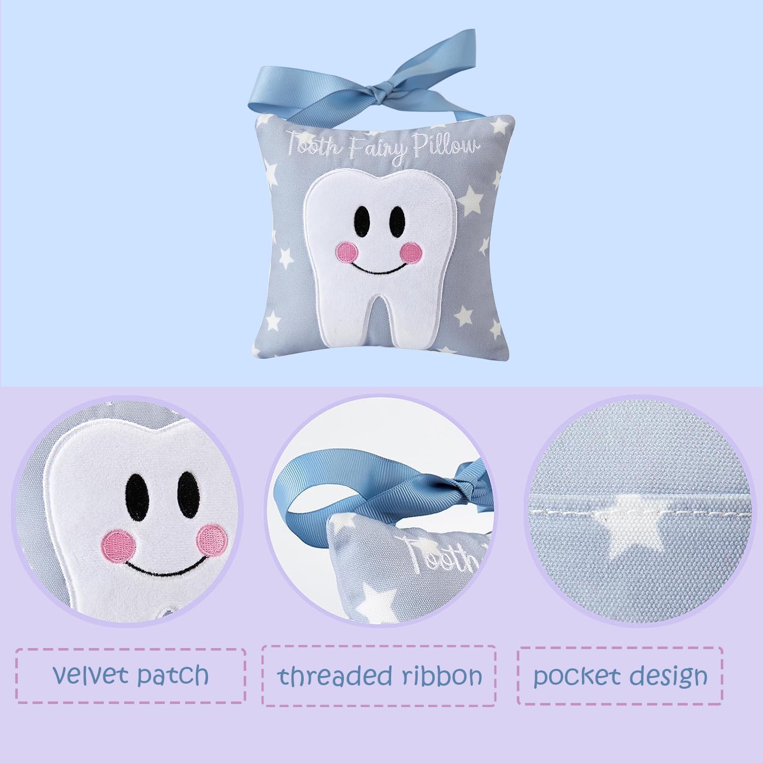 Xunboo Pillow filled with soft PP filling for cuddly comfort