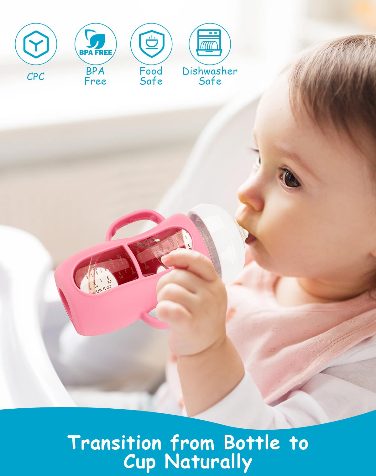 XUNICUTE adjustable-flow straw system tailors sipping pace for toddlers