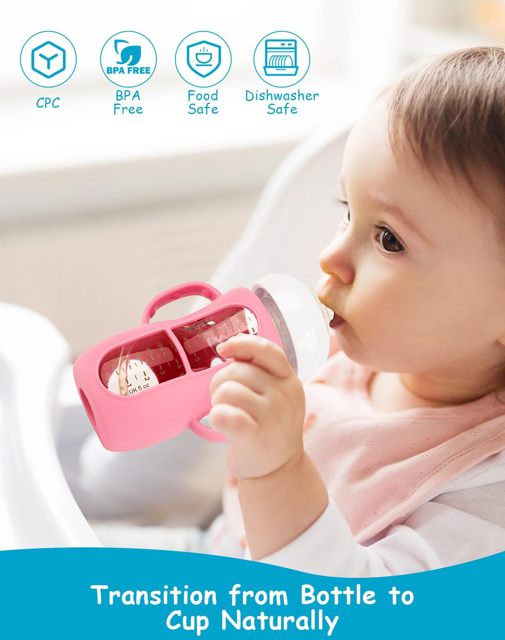 XUNICUTE adjustable-flow straw system tailors sipping pace for toddlers