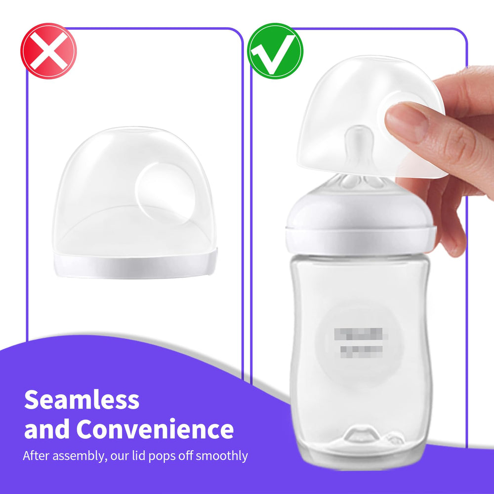 XUNICUTE bottle lid BPA free closeup emphasizes safe food grade PP material