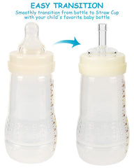 XUNICUTE bottle adapter helps smooth transition to sippy cup