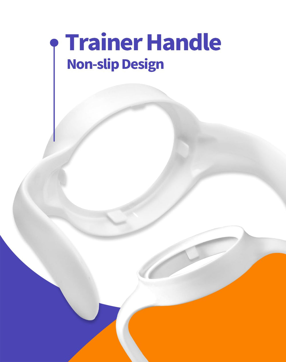 XUNICUTE 4-pack bottle handles provide versatile feeding support options