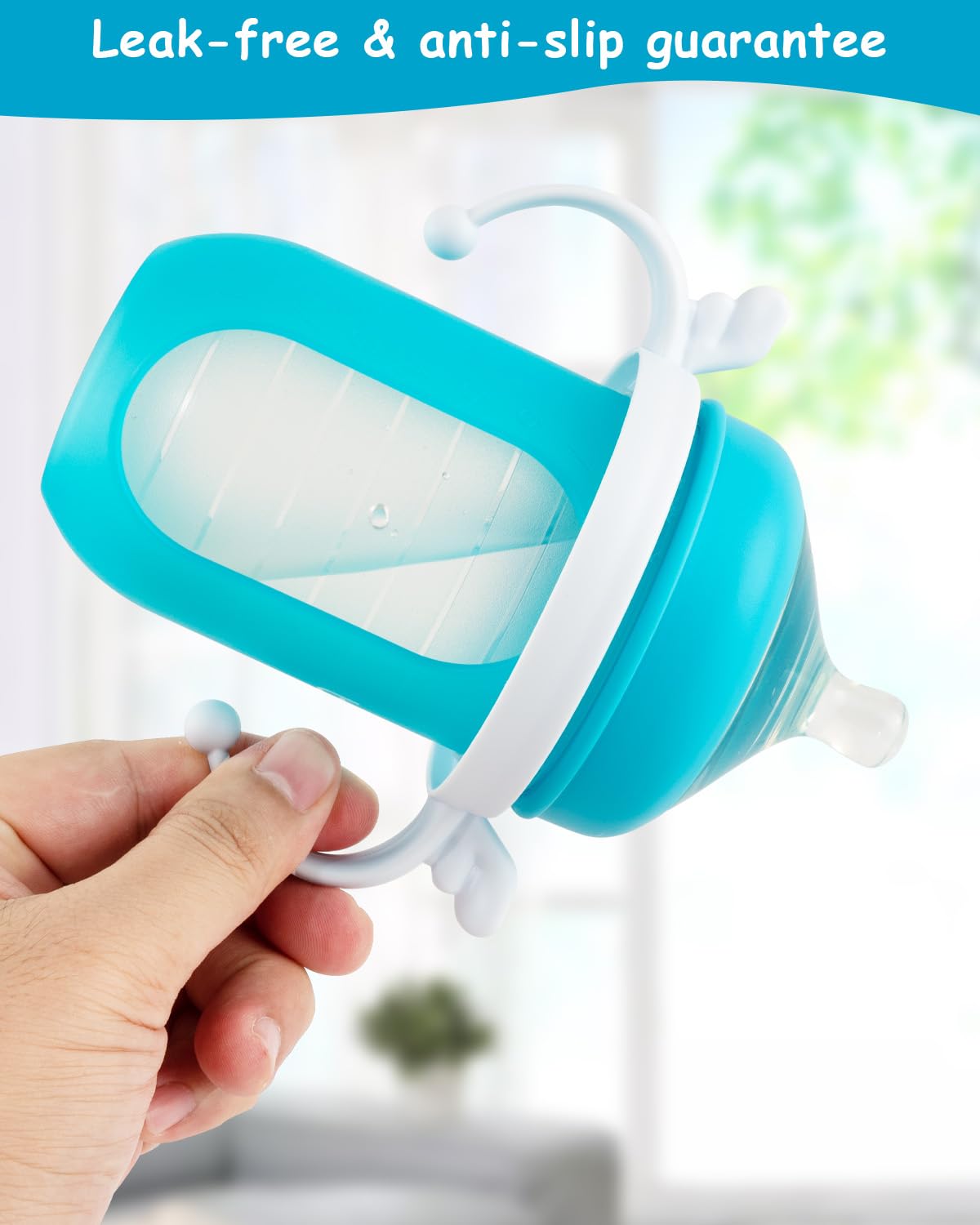 XUNICUTE dishwasher-safe handles for quick post-meal cleanup.