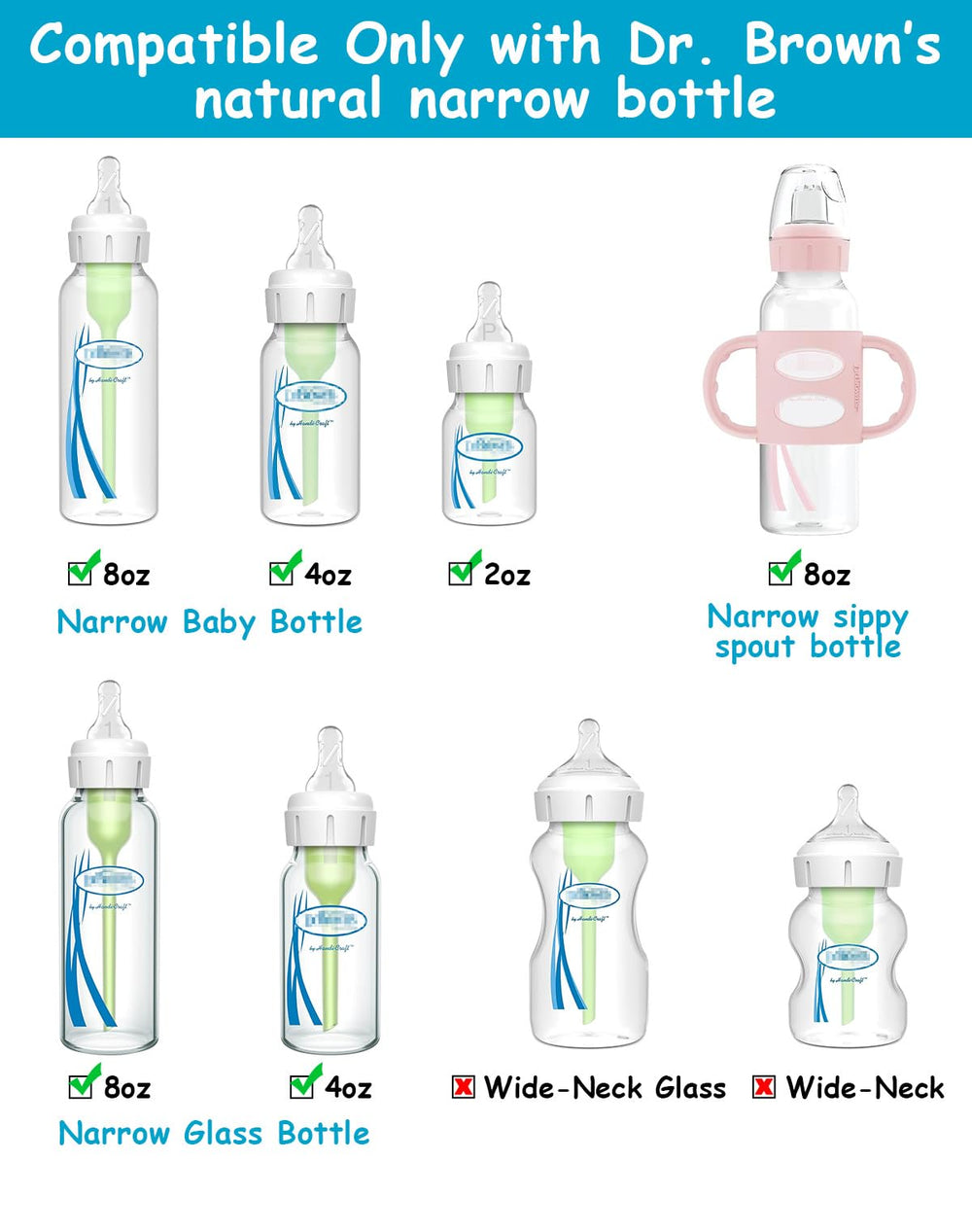 XUNICUTE Bottle Handles offer secure grip for growing toddlers