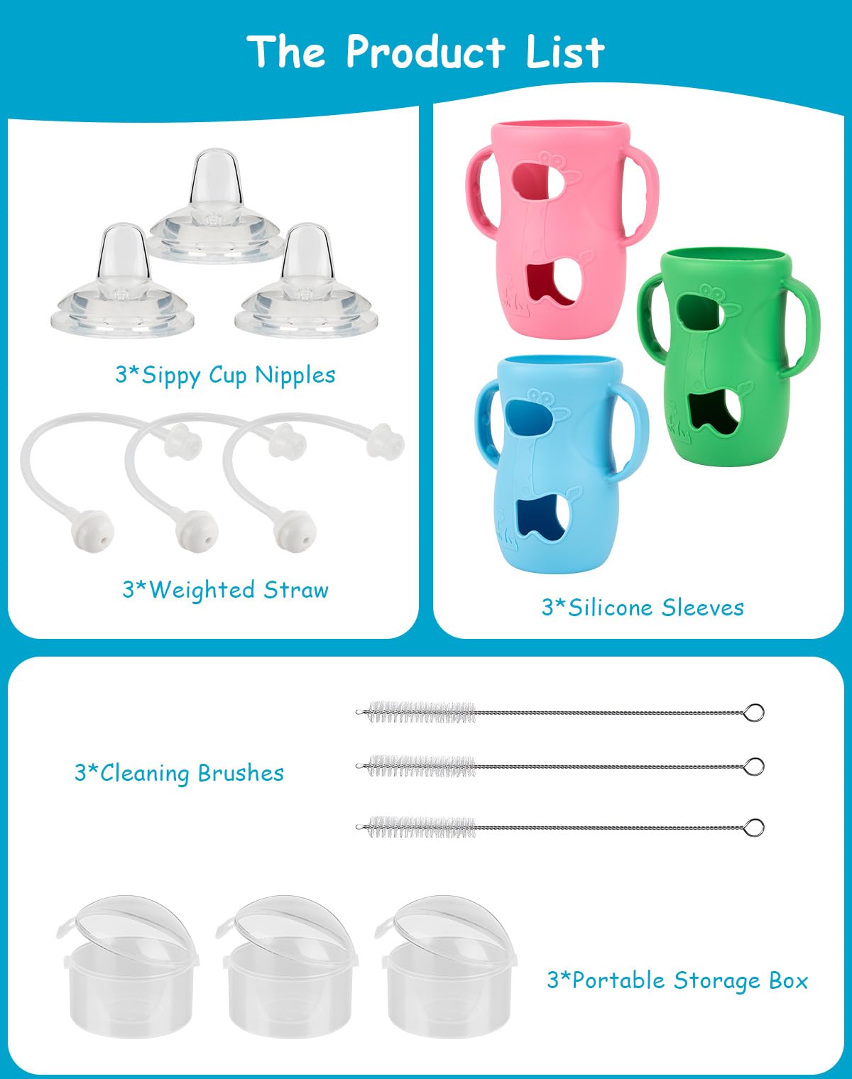 XUNICUTE BPA-free silicone emphasizes safe feeding for little ones