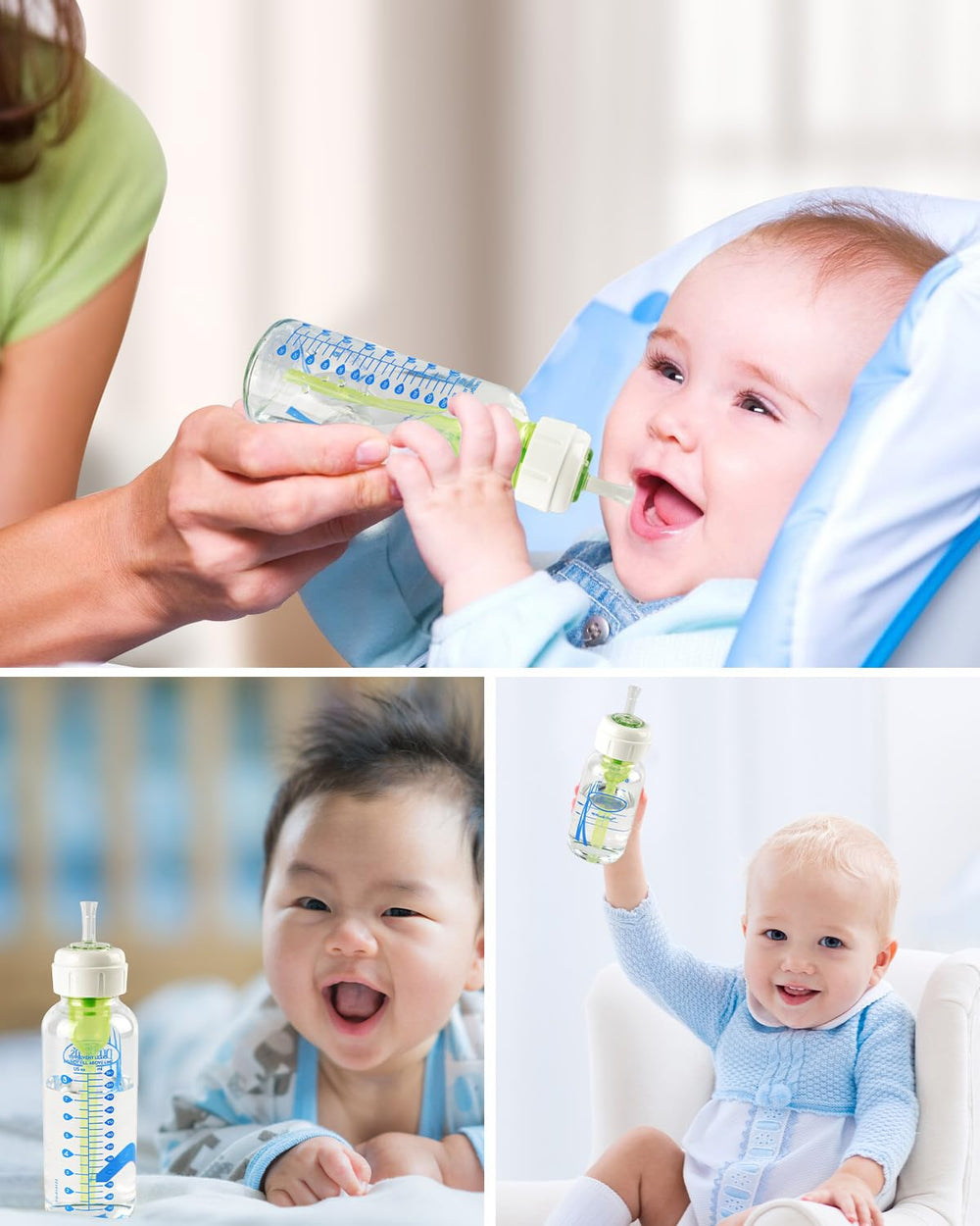 Compatible with Dr. Brown's Narrow Bottle and Sippy Spout Bottle for upgrades.