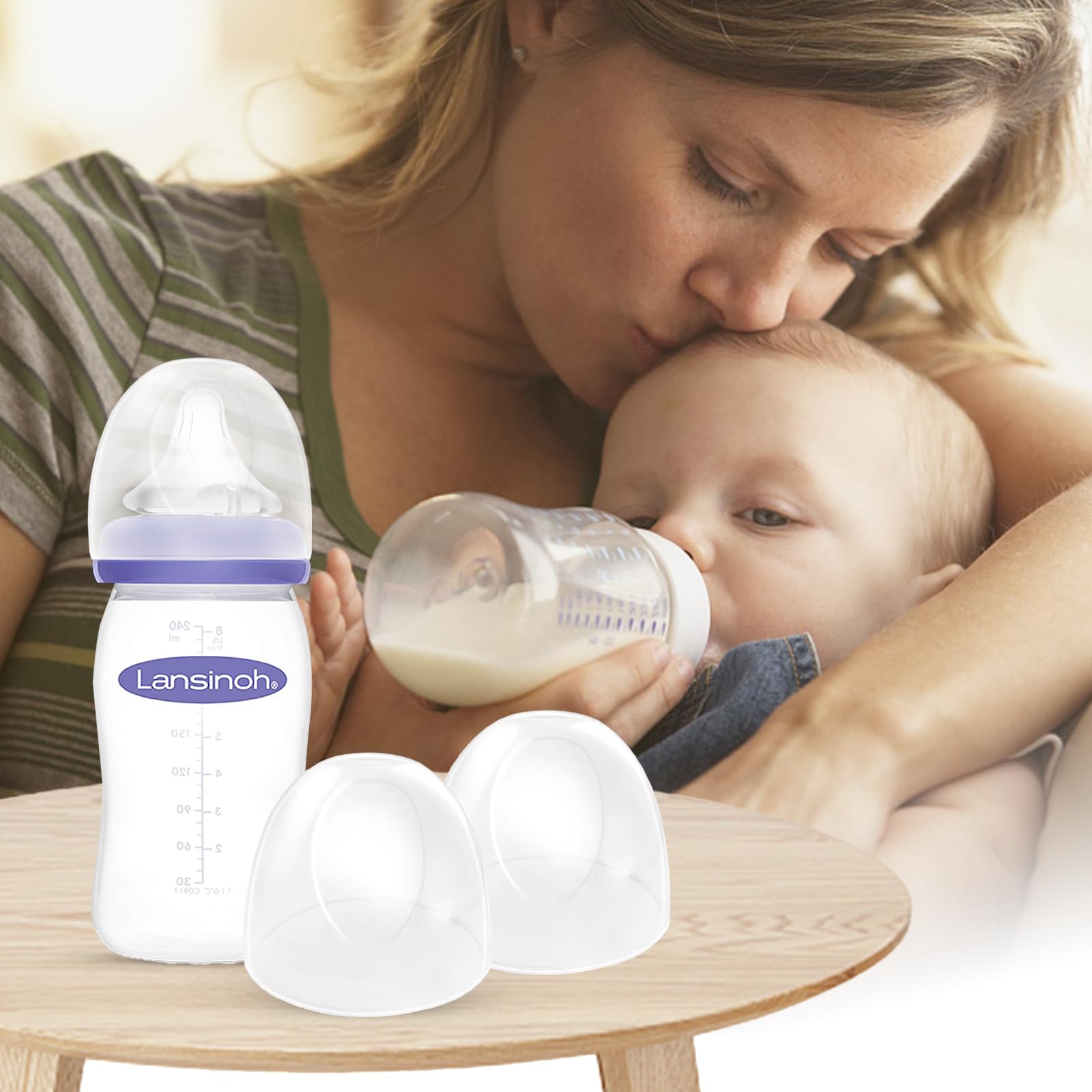 XUNICUTE dishwasher-safe bottle cap simplifies post-feeding cleanup for busy families