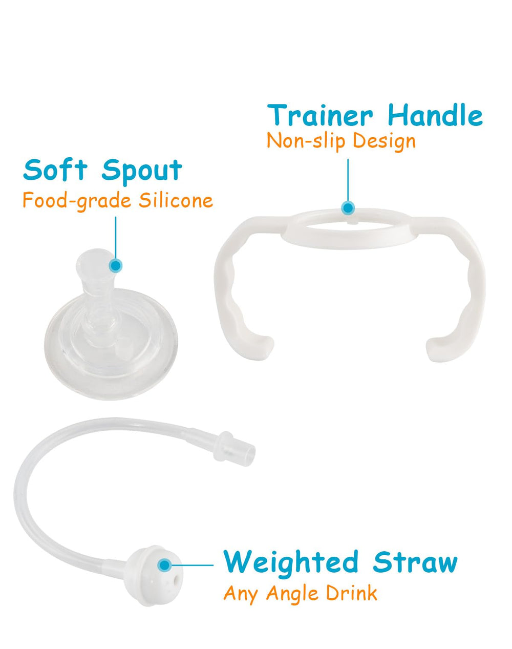 XUNICUTE narrow-bottle compatibility designed for Dr Brown Narrow