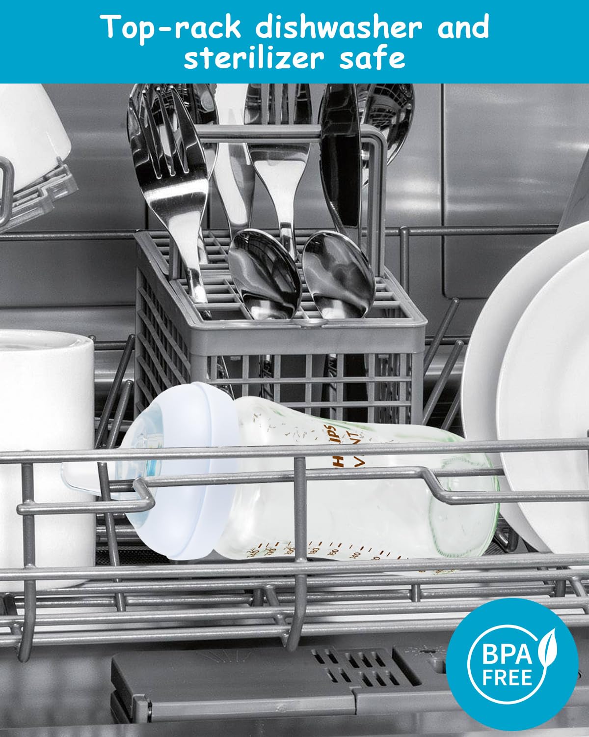 XUNICUTE sippy nipples designed for 6 months and up in compatible cups